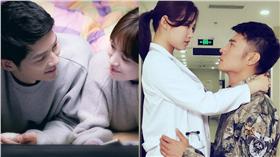 特勤精英、太陽的後裔組圖／翻攝自微博、臉書