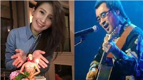 戴佩妮、李宗盛（圖／翻攝自戴佩妮、李宗盛臉書）