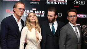 美國隊長3,緋紅女巫,伊莉莎白歐森,克里斯伊凡,Elizabeth Olsen,Chris Evans　圖／美聯社