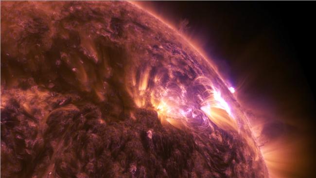太壯觀！NASA釋高清太陽閃焰畫面