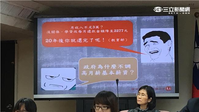 對白超酸！立委質詢稿加入網路惡搞圖