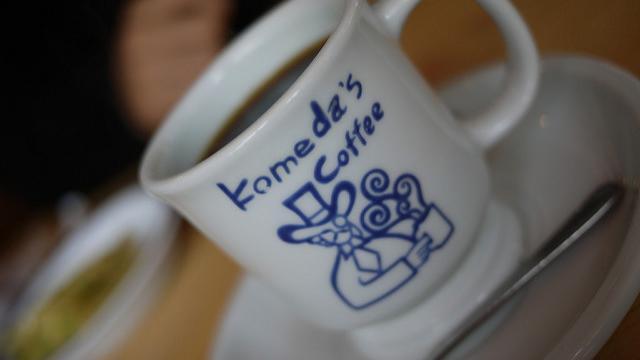名古屋早餐文化　點一杯咖啡送主餐