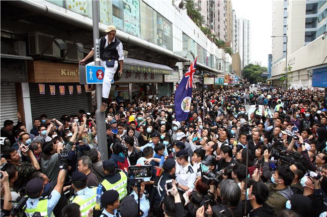 警力戒備！香港五一反水貨活動恐衝突