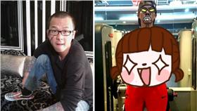 ▲無尾熊遇上正妹飼養員。（圖／翻攝自Cheng Han Yang臉書）

