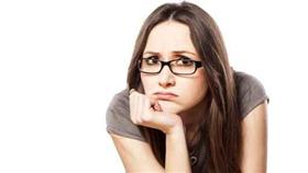 悶悶不樂、不開心、壓力大／達志影像／美聯社