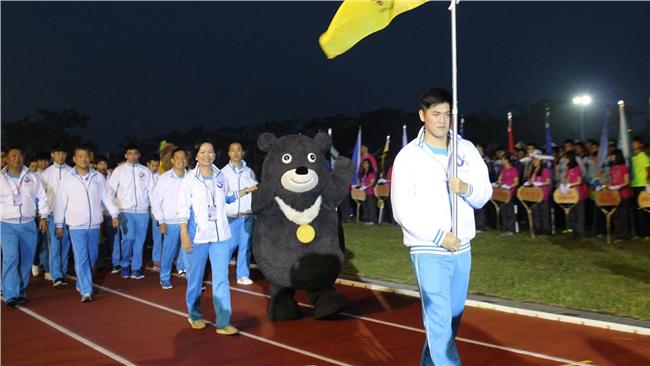 「熊」赳赳帶領　全大運盛大揭幕
