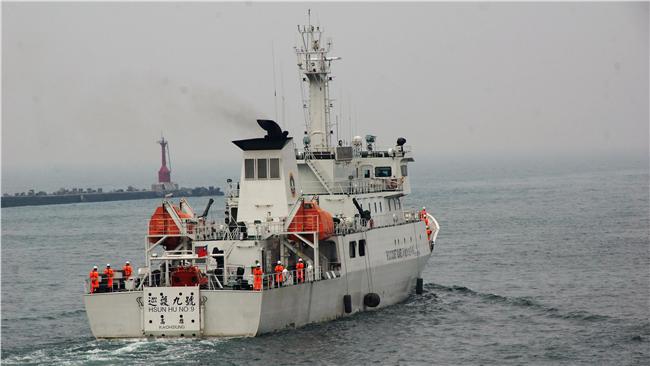 海巡巡護7號　赴沖之鳥海域巡護護漁