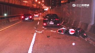 70萬重機環快飆速　煞不住車毀人傷