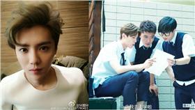 鹿晗,我去上學啦（圖／翻攝自微博）