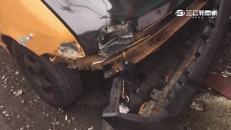 9車國道輾胎皮險翻車　找嘸事主求償