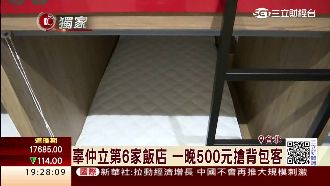 辜仲立第6家飯店　最低一晚500元