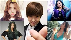 《愛上哥們》官方臉書、賴雅妍、周子瑜、HEBE、郭雪芙、周曉涵臉書