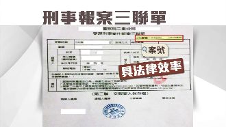 做完筆錄無三聯單　家屬質疑警方吃案