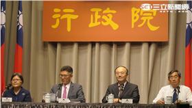 行政院會會後記者會。記者盧素梅攝