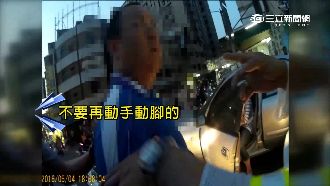醉男辱警遭壓制　妻抱2月嬰也酒駕