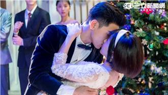 張立昂跳舞擁邵雨薇入懷浪漫下腰親吻