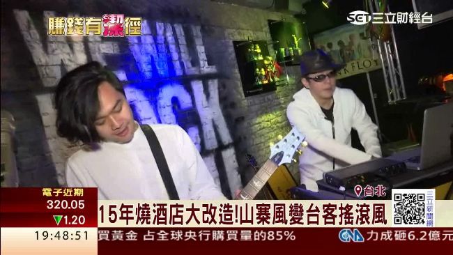 山寨變搖滾風　台客電力公司投資餐廳