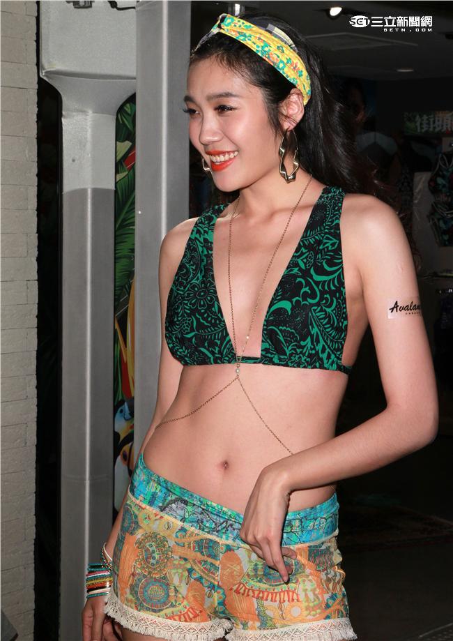 2016春夏比基尼泳裝，推出四大系列-馬甲派對、摩洛哥異國風、街頭時尚運動風與巴西奧運限量款。（記者邱榮吉/攝影）