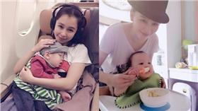 徐若瑄,小v寶（圖／翻攝自徐若瑄臉書）