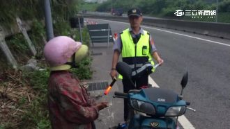 阿嬤騎2百公里北上　背後原因超感人