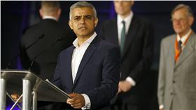 倫敦市長薩迪克汗（Sadiq Khan）（圖／美聯社／達志影像）