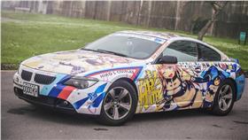 痛車,彩繪車 圖／翻攝自台灣痛車萌化交流研究會 (萌化會)