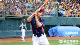 中信兄弟稻村亞美（圖／記者王怡翔攝）