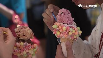 少女心噴發！疊疊樂冰淇淋好吃又好玩