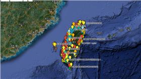 ▲台灣日式建築地圖（圖／翻攝自Google Map）