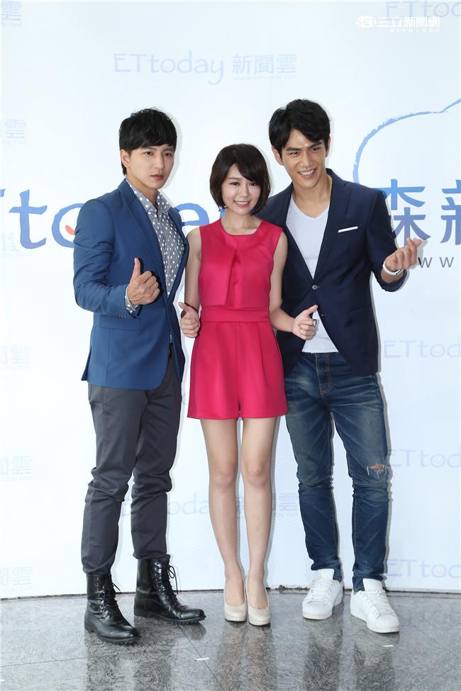 網路劇我要讓你愛上我開鏡,主要演員楊奇煜.Hero祖雄.林明禎.A