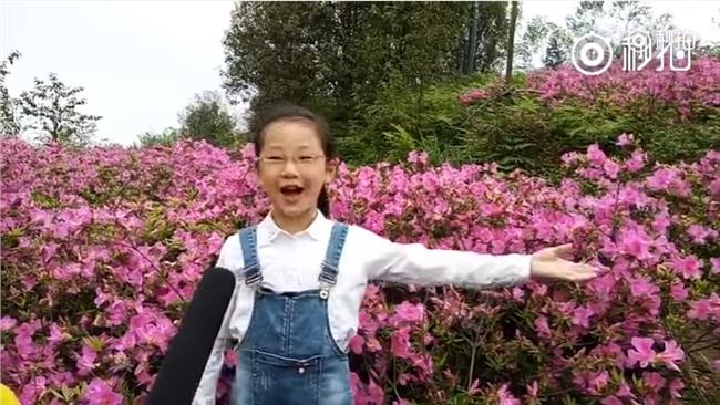 女童出遊假掰受訪　網友笑：一定後悔