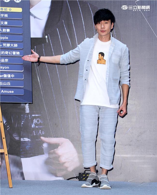 林俊傑出席全國校際原創音樂大賽決賽，鼓勵青年學子勇於追尋自己的夢。（記者邱榮吉/攝影）