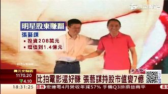 比拍電影還好賺　導演持股市值變7億