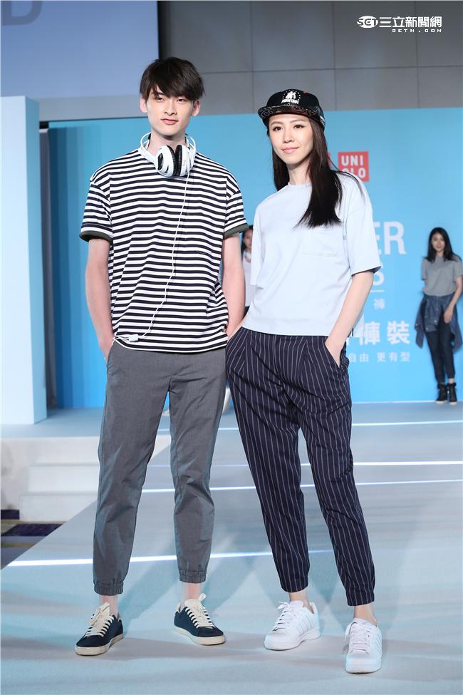 桂綸鎂擔任UNIQLO品牌大使與凱渥名模同台展演最新穿搭時尚
