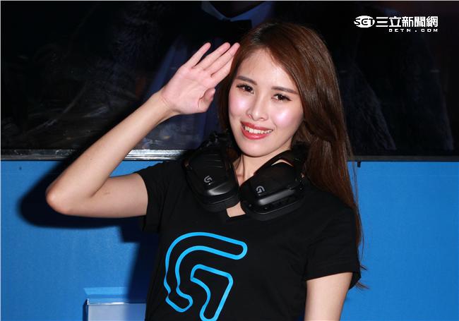 正妹Apnil小小兵團。（記者邱榮吉/攝影）