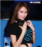 正妹Apnil小小兵團。（記者邱榮吉/攝影）