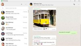 WhatsApp新推桌機版／中央社