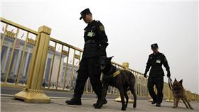 大陸公安(圖／美聯社／達志影像)