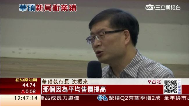 華碩看好第三季　新機皇上陣拉業績！