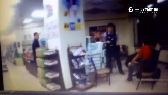 醉男砍傷同事、大鬧超商　見警飆國罵