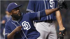 Fernando Rodney連兩場比賽成功關門，拿下本季第10次救援成功（圖／美聯社／達志影像）