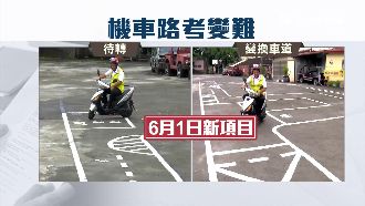 6月機車路考變難　阿嬤騎電動車練習