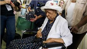 世界最老人瑞,全世界在世最老人瑞瓊斯（Susannah Mushatt Jones）▲（圖／達志影像／路透社）