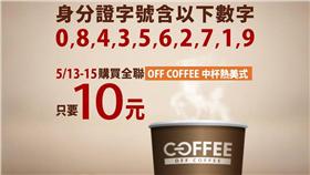身分證,咖啡,全聯,優惠,行銷
圖／翻攝自全聯福利中心粉絲專頁