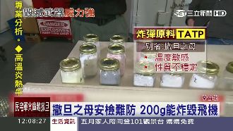 原料中不含氮　「撒旦之母」安檢難防