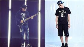 張震嶽、嘎嘎（圖／張震嶽、嘎嘎臉書）