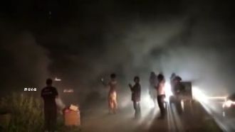 海濤法師壽山超渡　大燒紙錢險火燒山