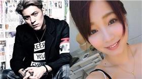 嘎嘎退團後，首次公開現身。（圖／左圖翻攝自嘎嘎臉書、右圖翻攝自寶兒-吳昀廷臉書）