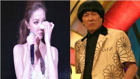 謝金燕,豬哥亮-合成照／翻攝自謝金燕、豬哥亮臉書