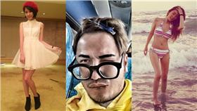 合成照／翻攝自邵雨薇、林柏昇 KID、許維恩臉書粉絲專頁